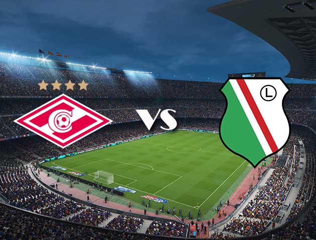 Soi kèo 12betvn trận đấu Spartak Moscow vs Legia, 15/09/2021 - Europa League