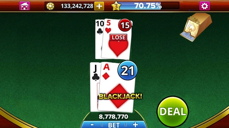 Các quy tắc bất thường hay xuất hiện trong trò chơi Blackjack