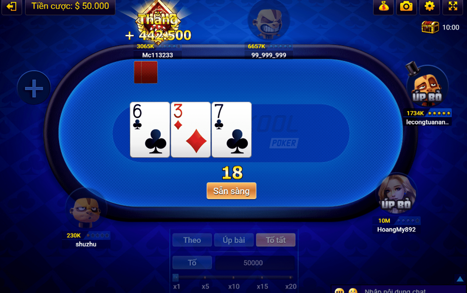 Bí kíp chơi poker không bị đuối sức khi chơi lâu dài