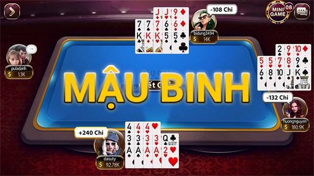 Game mậu binh và thuật ngữ của nó như thế nào?